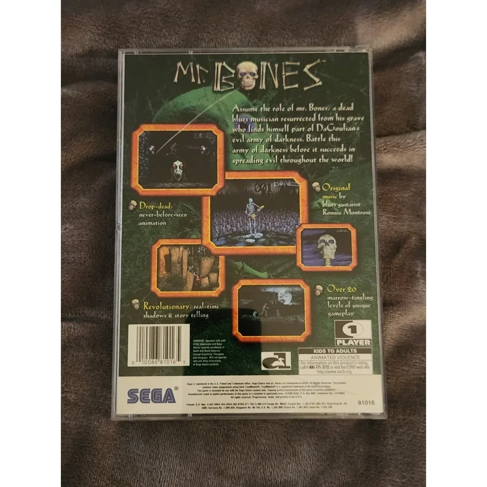 Mr. Bones (Sega Saturn, 1996) CIB